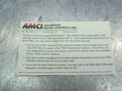 USED ADVANCED MICRO CONTROLS DC25FB1NPRGMDS