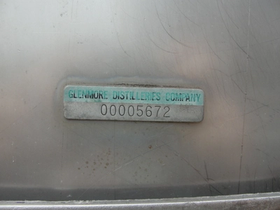 SPC7403  Tank 1,235 gallon vertical tank, Stainless Steel, flat