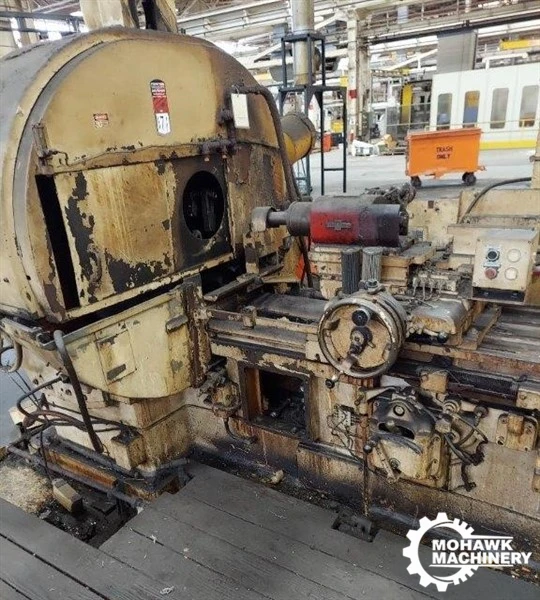 174 CINCINNATI-MILACRON/HEALD “PLAIN” ADJUSTABLE GAP-TYPE INTERNAL GRINDER w/RED-HEAD GRINDING SPINDLE - 42" FACE PLATE - WHEEL DRESSER - BARNES COOLANT SYSTEM
