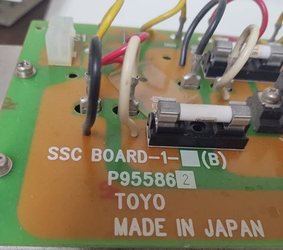 Toyo P955862 Mitsubishi Heating Band SSR Driver Module Plastic Molding Machine
