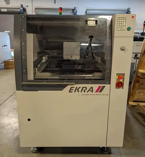 Used 2007 EKRA X4-PROF PCB SMT Screen Printers Florida US | SMT Resource #484479
