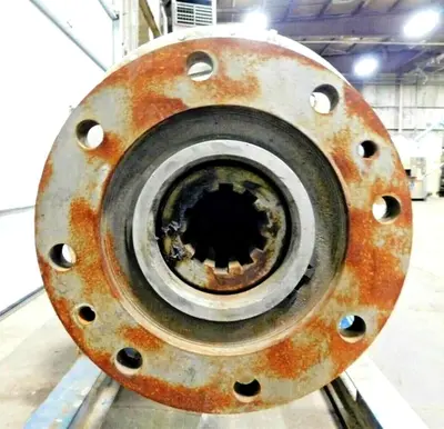 Bird 32 x 50 solid bowl rotating assembly only, SS.