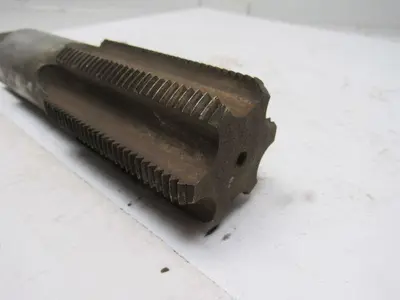 R & N Co. 2-1/8"-8 Bottom Tap 6 Flute HSS 3-5/8" Flute Length 8" OAL