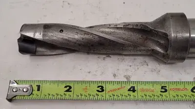 USED KENNAMETAL 1.063IN DIA INDEXABLE DRILL