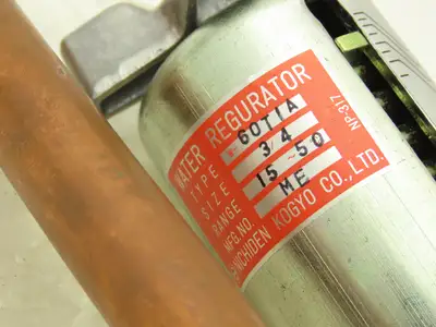 Nichiden Kogyo E60AA205AA Water Temperature Regulating Valve Remote Probe 3/4NPT