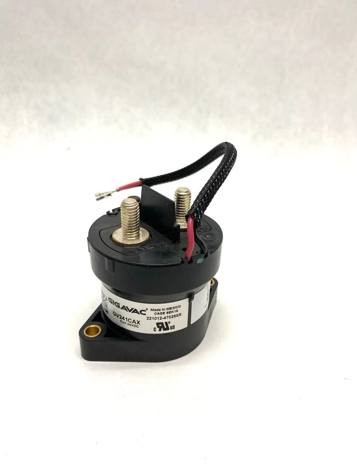 Gigavac GV241CAX Contactor 24V DC Coil - Used