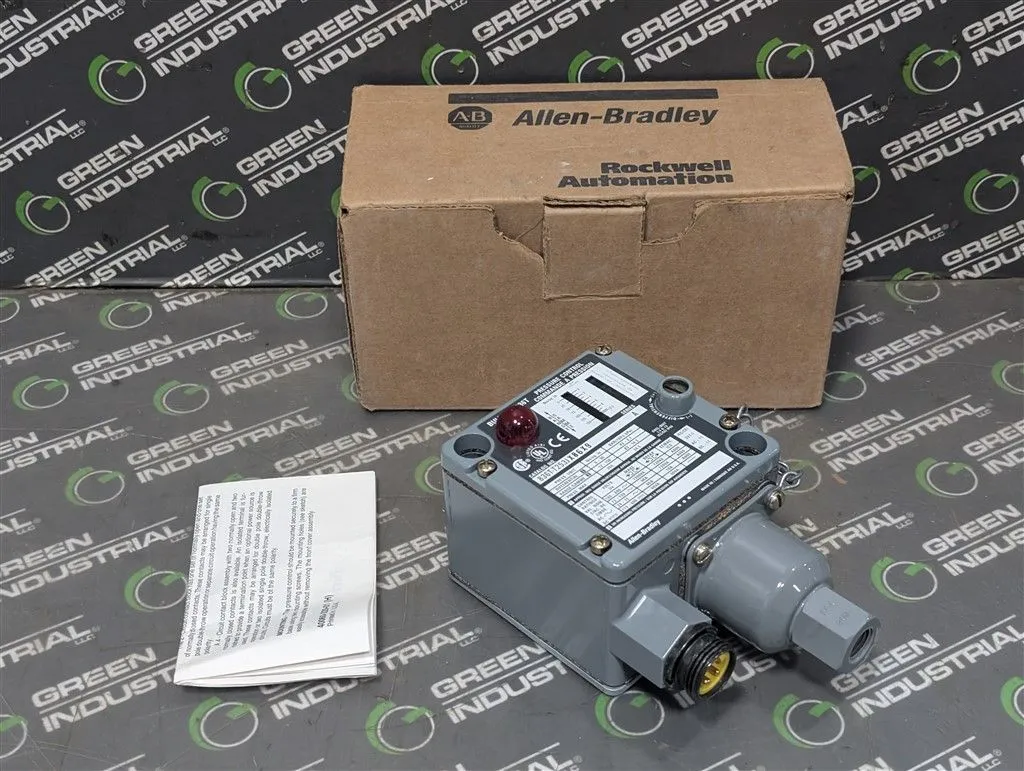 Allen Bradley 836T-T253JX86X9 Pressure Control Unit Rev. 8 12-150 PSI New NIB