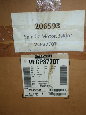 Used BALDOR VECP3770T A.C. Motors Ohio US | Aucto #1427216