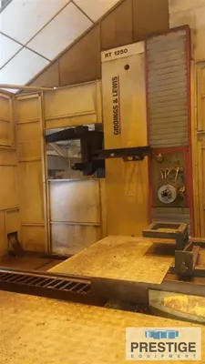 Used 2006 GIDDINGS & LEWIS RT 1250 Horizontal Table Type Boring Mills New York US | Prestige Equipment #1338134
