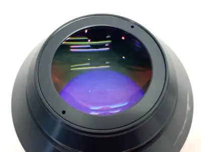 Used F-Theta Ronar LINOS Lens f=254mm 1064mm Optics Michigan US | Maverick Industrial Sales #1507269