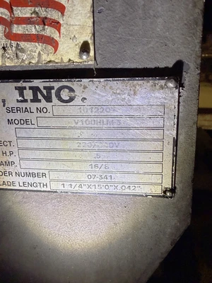 Used 2007 HEM SAW V100HLM-3 SEMI-AUTOMATIC VERTICAL BANDSAW Vertical Band Saws Pennsylvania US | Legacy CNC Machinery, LLC #1184812