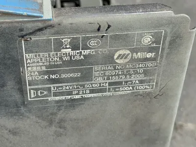 Used MILLER 24A Welding Machinery (Other) Ohio US | HGR 24 #1265790