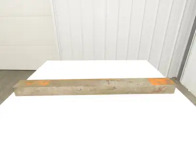 A2 Tool Steel Rectangle Bar 2-3/4"x 4"x 43-3/4" Oversize 140Lbs