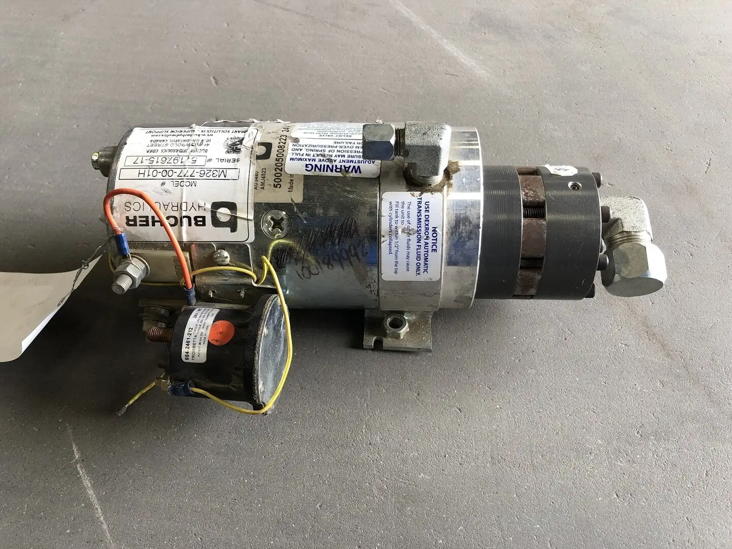USED BUCHER M326-777-00-01H