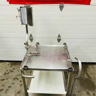 167-0197 Face To Face Slicer Deli Buddy Mobile Deli Slicer Cart