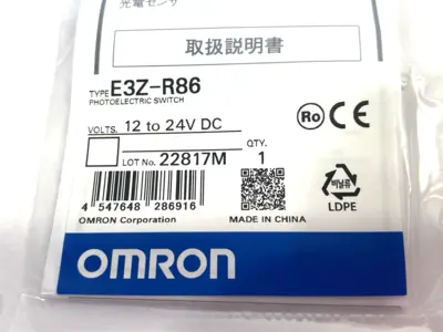 New | in-Stock Omron Retro-reflective Photoelectric Sensor M8, PNP, 4m Red Light Photoelectric Sensors Michigan US | Maverick Industrial Sales #1390926