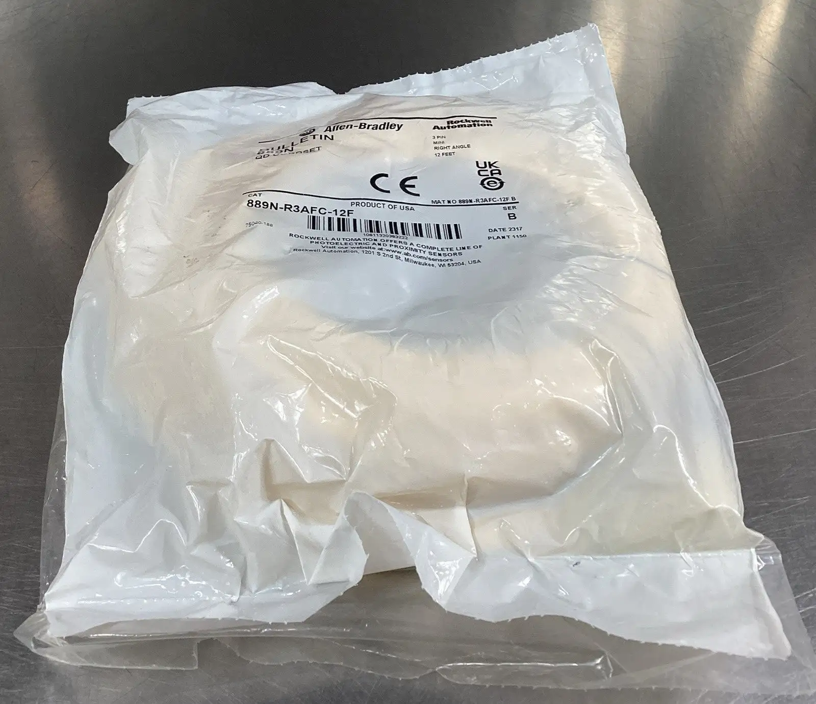 USED Allen-Bradley 889N-R3AFC-12F