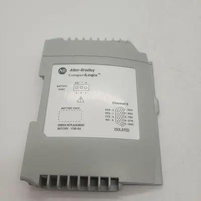 Used ALLEN-BRADLEY ALLEN-BRADLEY COMPACT LOGIX 1769-BA BATTERY PORT PLC Input & Output Michigan US | ND Industrial Surplus #1207893