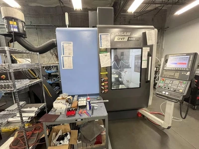 2020 DOOSAN DVF 5000 MACHINING CENTERS, VERTICAL | Quick Machinery Sales, Inc. (2)