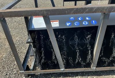 Used AGT / MOWER KING SSAB72 ROTARY BROOM SKID STEER ATTACHMENT Power Brooms Michigan US | Miedema Asset Management Group #1397258