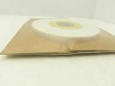 Norton 66253160895 White Grinding Wheel 10"OD x 1"W x 3"ID 2485 RPM 38A46-KVBE