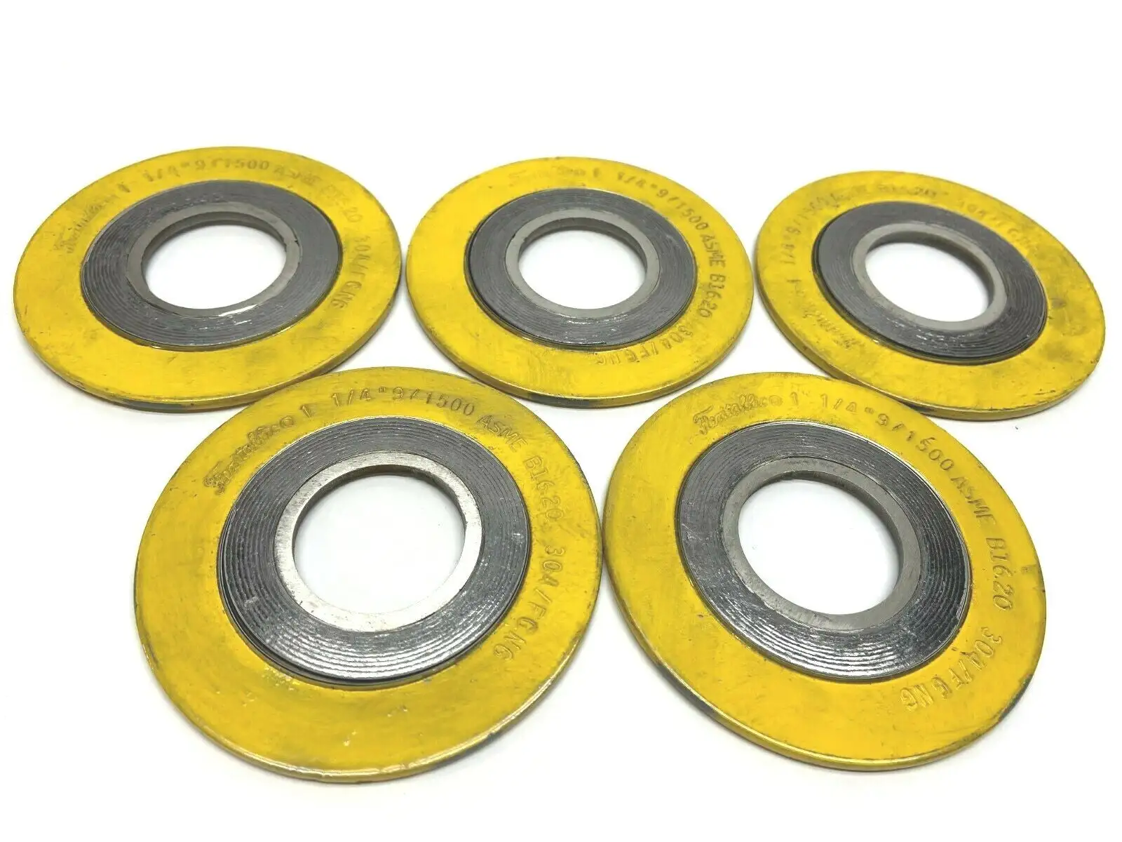 USED FLEXITALLIC 1.5" PIPESIZE SPIRAL WOUND GASKET
