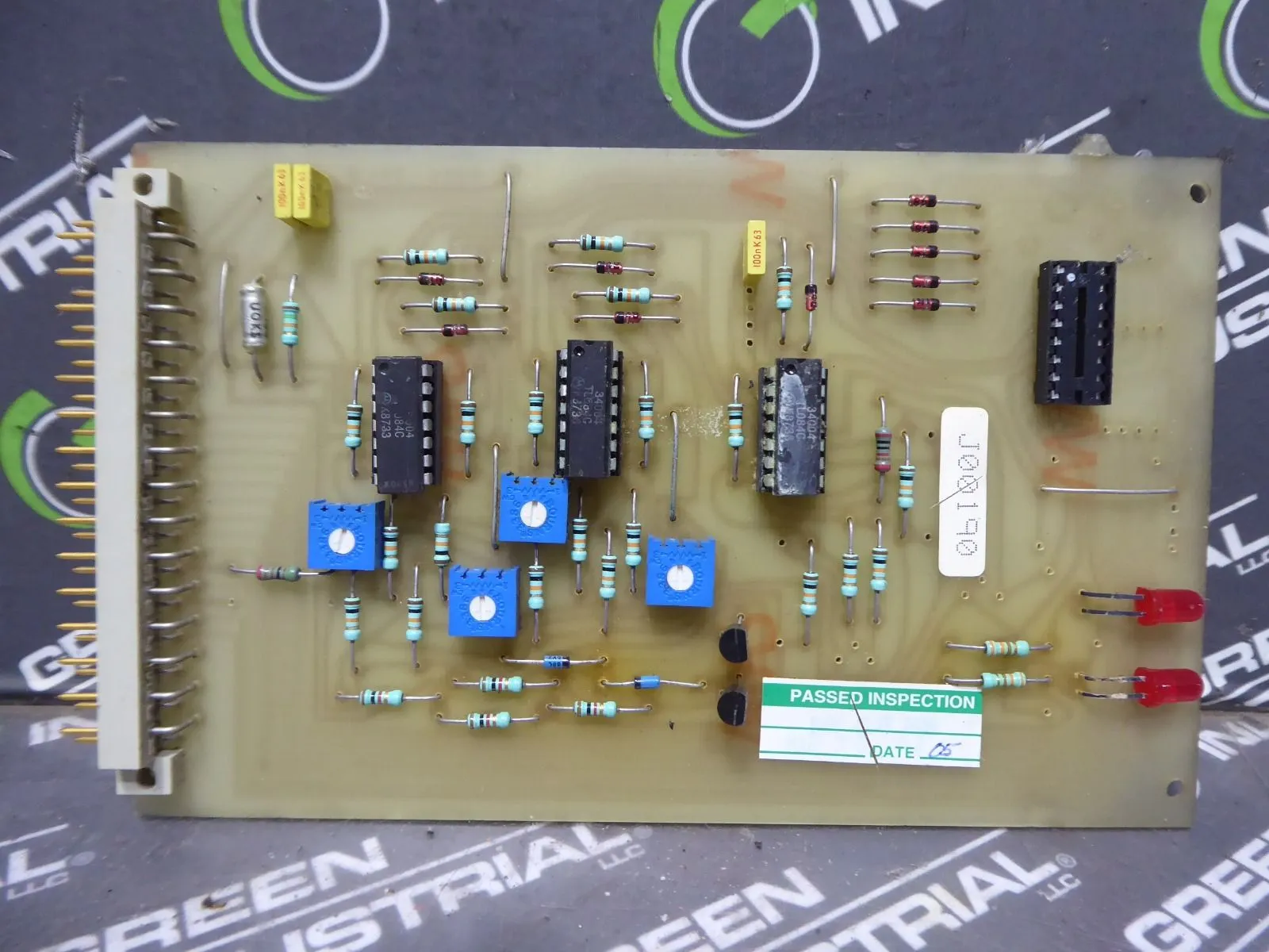 MOOG D123-040d Blow Moulding Control Board Used