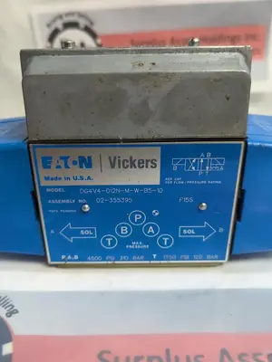 New | in-Stock VICKERS DG4V4-012N-M-W-B5-10 Solenoid Valves | Surplus Asset Holdings #1218735