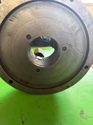 PHASE 2,  12" 3-Jaw Chuck 4" Hole Self Centering Jaws