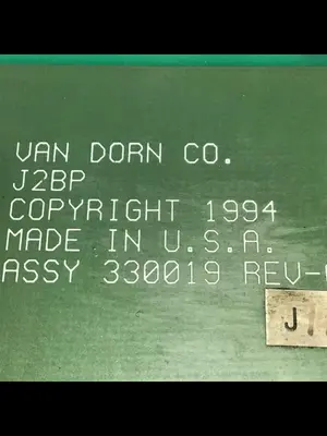 USED VAN DORN PC330-019 330-019