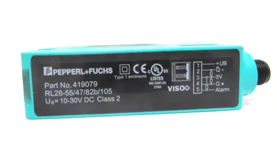 NEW PEPPERL+FUCHS RL28-55/47/82B/105 PROXIMITY SENSOR 419079 RL28554782B105