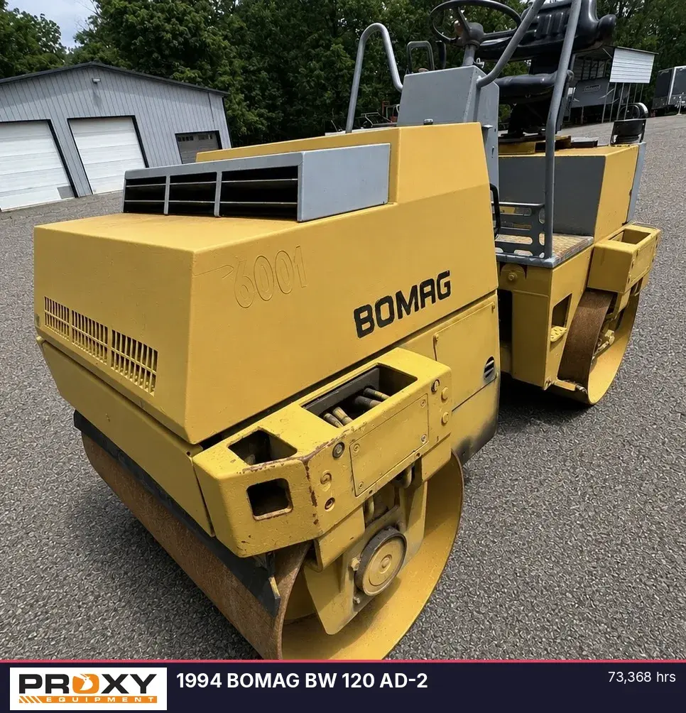 Used 1994 BOMAG BW 120 AD-2 Tandem Rollers Ohio US | Proxy Equipment #1425957