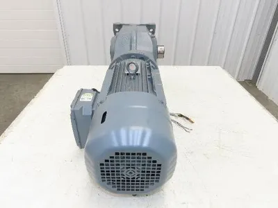 Sew Eurodrive KH77B DRN100L4/BE5 Brake Gear Motor 64.75:1 27rpm 3Kw 220/380V 3PH