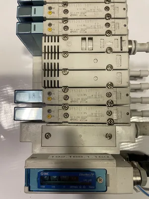 SMC EX260-SEN1 Ethernet/IP Fieldbus System 16 Solenoid Valve Manifold