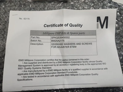 NEW Millipore SPKQS35450002