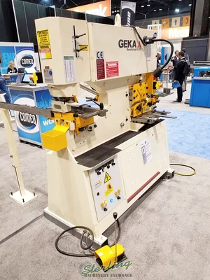 New | in-Stock GEKA BENDICROP 60SD Ironworkers California US | Sterling Machinery Exchange #1465424