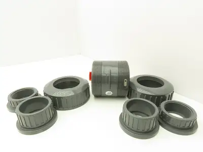 Colonial V20101N True Union Ball Valve 2" PVC EPDM Seat Threaded & Glue On