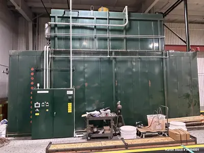 Used Wisconsin Oven Batch Oven – 350°F | 2MM BTU/hr | Propane | 29' Length | Model Batch-7/26/10-G/EP