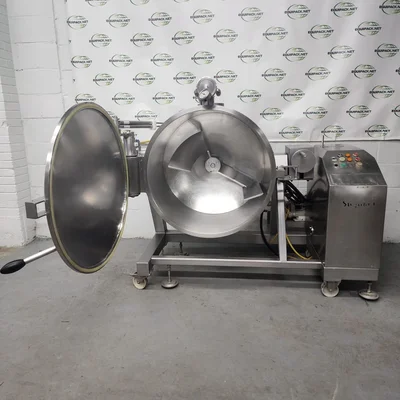 Stephan mobile tiltable vacuum mixer, type: VM 200, 200 lite, 2 speeds, on wheels # 704960
