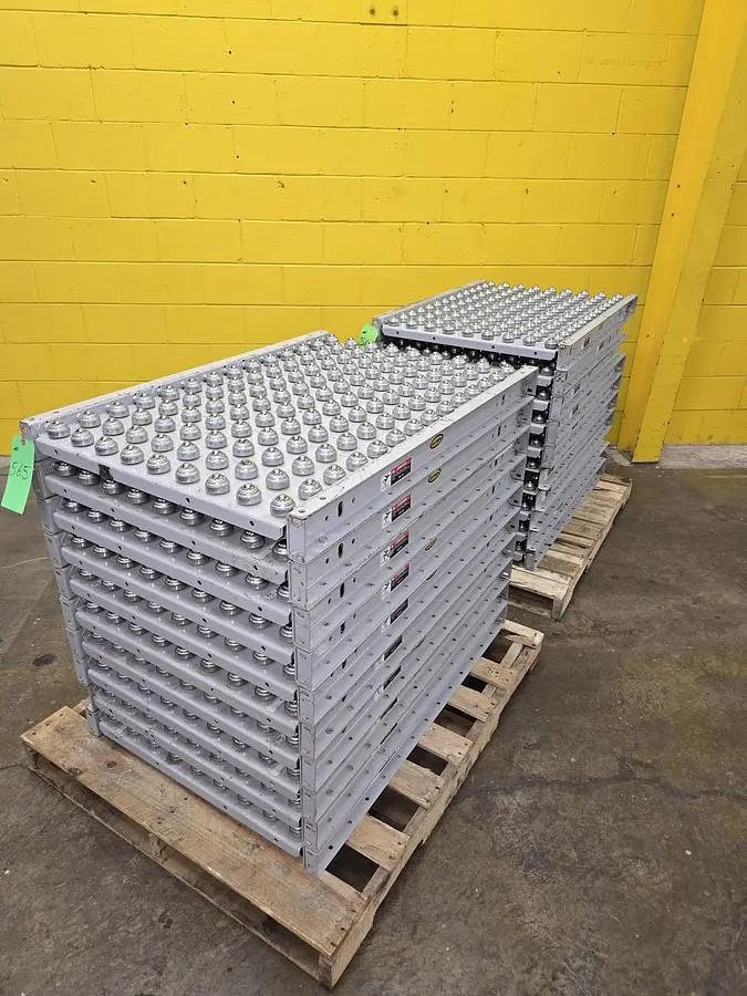 Used HYTROL ROLLER BALL TRANSFER  CONVEYOR Roller Conveyors Wisconsin US | Packer City Sales #1298055