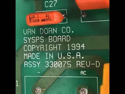 USED VAN DORN 330075