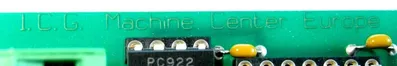 NEW ICG MACHINE CENTER 85.08567.04 CIRCUIT BOARD CPU ALS 350 850856704