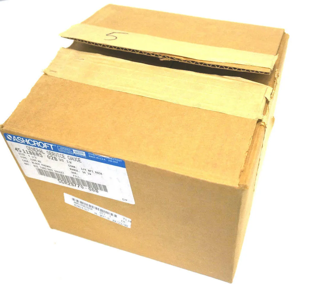 NEW ASHCROFT 45-1188-AS-02B-30IW GAUGE 451188AS02B