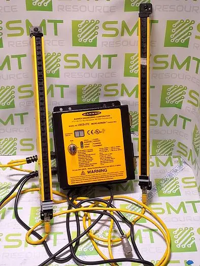 BANNER USCD-2T2 MICRO SCREEN CONTROL BOX WITH BANNER USR1624Y MIRCO SCREEN CURTAIN