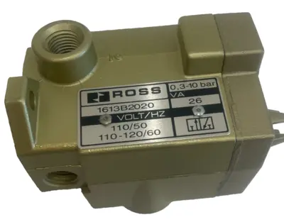 NEW ROSS CONTROLS 1613B2020 COMPACT VALVE 110/50 110-120/60