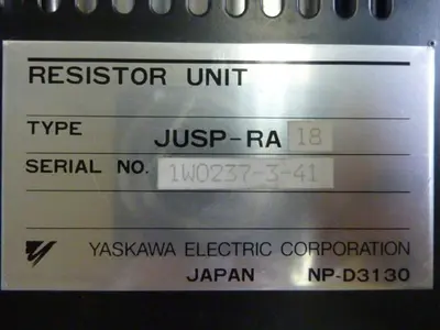 USED YASKAWA JUSP-RA18