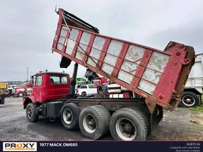 Used 1977 MACK DM685 Dump trucks Pennsylvania US | Proxy Equipment #1377946