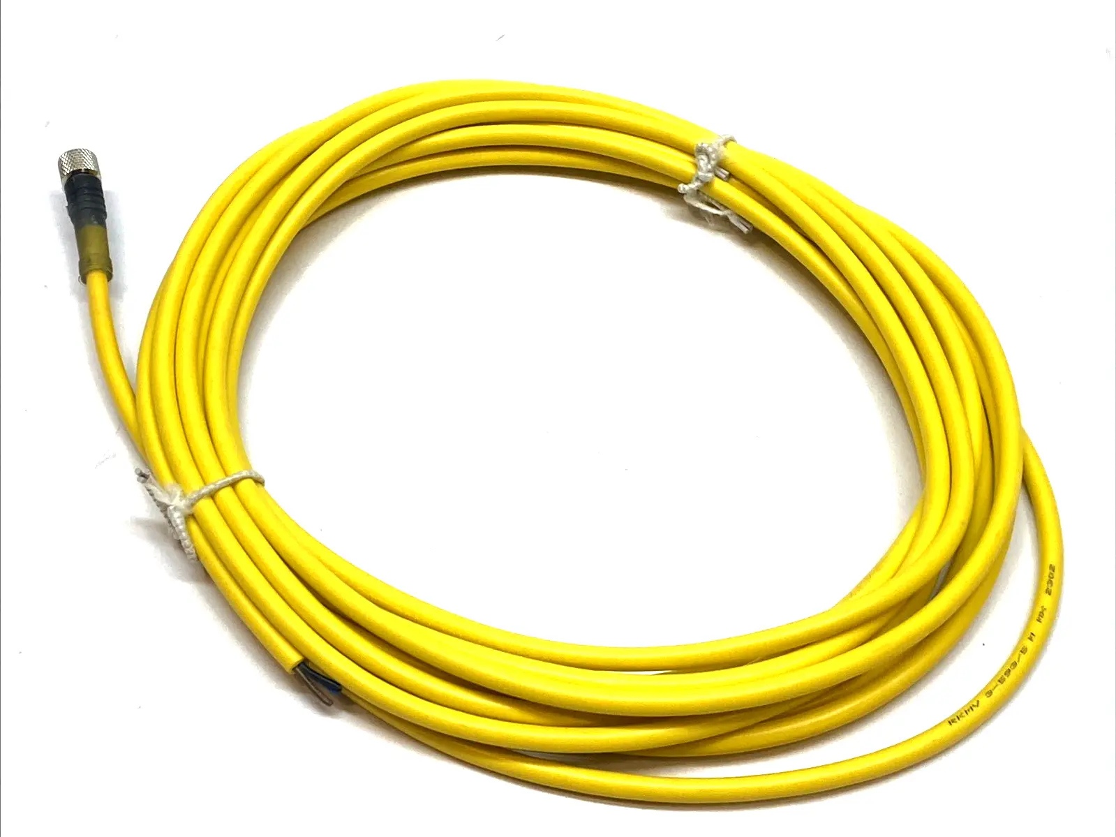 USED LUMBERG SENSOR CABLE M8 FEMALE 3‑PIN