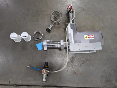 Reiser 3 in. Pneumatic Programmable Guillotine w/ Co-Extruding Tube and Inserts