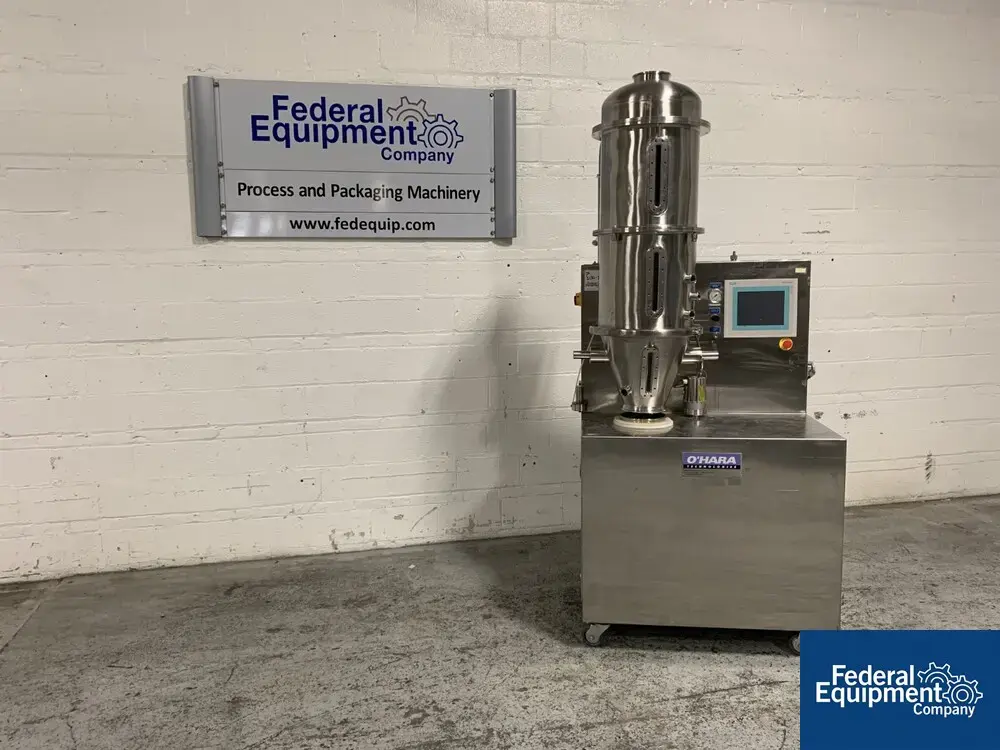 USED O'HARA O'Hara Fluid Bed Dryer, S/S, Model FBDG-5KG